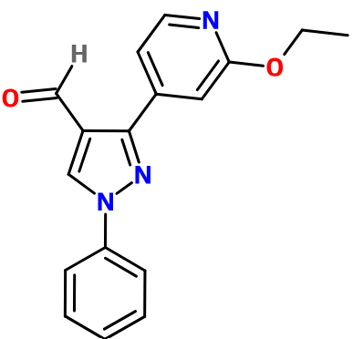 (image for) MC021642 3-(2-Ethoxy-pyridin-4-yl)-1-phenyl-1H-pyrazole-4-carbaldehyde